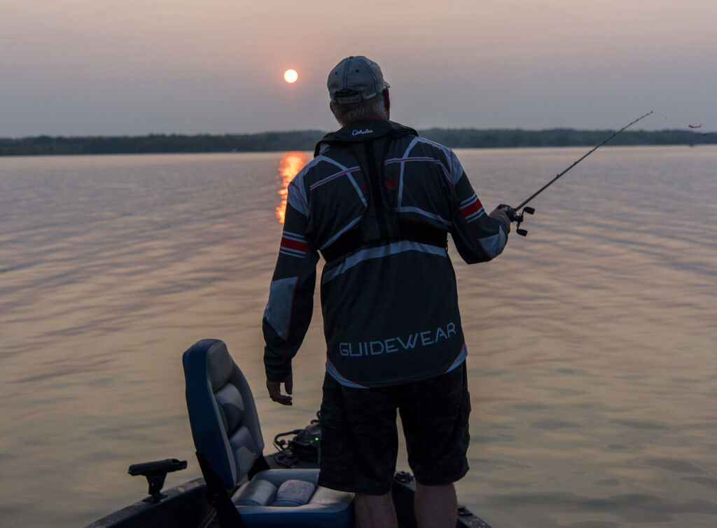 Late summer can provide plenty of action for white bass, wipers